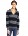 U.S. Polo Assn. Women's Wide Striped Sweater