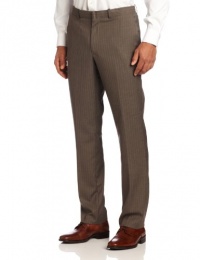 Perry Ellis Men's Travel Luxe Slim Fit Stripe