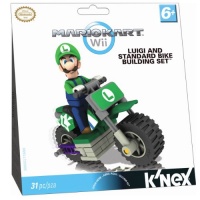 Nintendo Luigi and Standard Bike Building Set