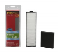 3M Filtrete Bissell 8 & 14 Vacuum Filter, 1 Pack