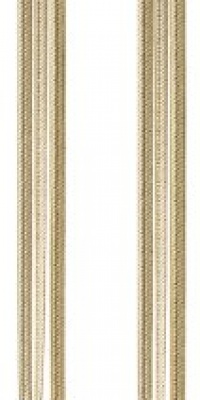 BCBGeneration Gold tone Linear Chain Earrings