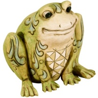 Jim Shore Heartwood Creek Mini Frog Figurine, 2-1/2-Inch