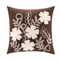 Harbor House Lynnwood Square Pillow, Chocolate