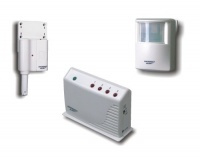 Skylink HA-100 Household Alert Kit with Indoor/Outdoor Motion Detector and Garage Door Sensor