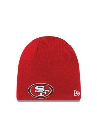 NFL Team Logo Basic Knit Cap (San Francisco 49ers, OSFA)