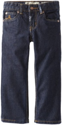 LRG - Kids Boys 2-7 Little Core Straight Fit Jean, Dark Blue Rinse, 5