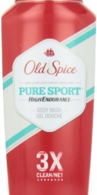 Old Spice High Endurance Pure Sport Scent Men's Body Wash 18 Fl Oz (Pack of 6)