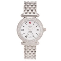 Michele Women's 'Caber' Diamond Stainless Steel Watch MW16A01A2025