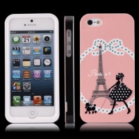 Kate Spade Pink Bow Woman Paris Iphone 5 Case