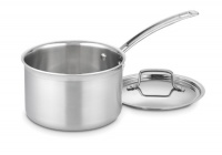 Cuisinart MCP193-18N MultiClad Pro Stainless Steel 3-Quart Saucepan with Cover