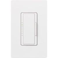 Lutron MAELV-600-WH 600-Watt Maestro Electronic Low Voltage Multi-Location Dimmer, White