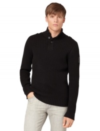 This Calvin Klein Jeans sweater has a classic ribbed design you'll enjoy for years to come.