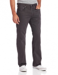 Levi's Men's 559 Relaxed Straight Fit Soft Wash Twill Pant, Graphite, 36x34