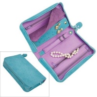 Pisa Small Zippered Jewelry Travel Case