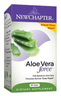 New Chapter Aloe Vera Force, 60 Veg Capsules