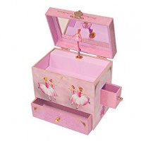 Ballerina Treasure Music Box