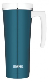 Thermos 16-Ounce Stainless Steel Travel Mug, Teal