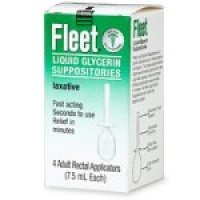 FLEET Adult Liquid Glycerin Suppositories-4ct