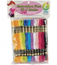 Iris 105-Pack Embroidery Giant Floss Pack, 8m