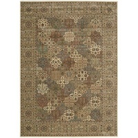 Nourison Cambria Beige Rug, 2-Feet by 2.9-Feet