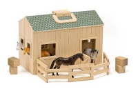 Melissa & Doug Fold and Go Mini Stable