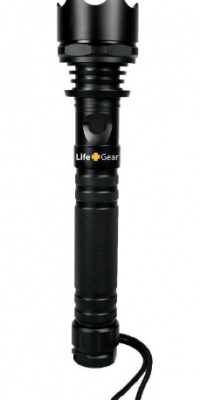 Life+Gear LG319 Outdoor Series Super Bright 360 Lumens Cree LED Flashlight, Black