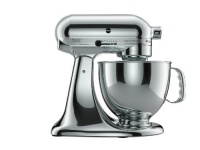 KitchenAid KSM152PSCR Custom Metallic Series 5-Quart Mixer, Chrome