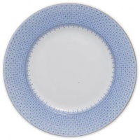 Mottahedeh Cornflower Lace Dinner Plate 10 in