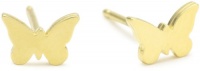 Dogeared Jewels & Gifts It's The Little Things It's The Little Things Cute Butterfly Gold Earring Studs