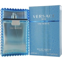 Man Eau Fraiche Eau De Toilette Spray Men by Versace, 6.7 Ounce