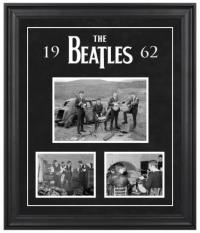 The Beatles 1962 Framed Presentation - 27 X 23