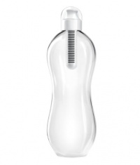 Water Bobble 34-Ounce BPA Free Water Filter, White