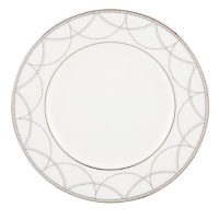 Lenox 822921 Iced Pirouette Accent Plate, White