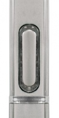 Heath/Zenith SL-6444-SN Contemporary Style Wireless Push Button with Surface Mount with LED Halo-Lighted Center, Satin Nickel