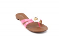 Nine West Women's Racket Thong Sandals in Pink