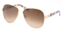 Tory Burch TY6010 TY/6010 361/13 Gold/Blue Aviator Sunglasses 57mm