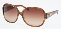 Tory Burch Sunglasses TY7026 668/13 Amber/Brown Gradient 59mm