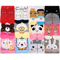 Angelina Best Partner Low Cut Socks, Assorted Designs, 12 Pairs per Pack