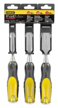 Stanley 16-970 FatMax Short Blade Chisel Set, 3-Piece