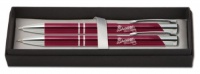 National Design Atlanta Braves Tres-Chic Pen and Pencil Set (12680-GCM)