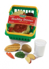 Learning Resources Pretend & Play Healthy Dinner Basket