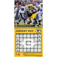 Perfect Timing - Turner 12 X 12 Inches 2013 Green Bay Packers Wall Calendar (8011279)