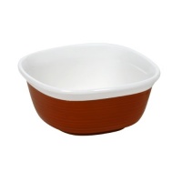 CorningWare Etch 20 Ounce Square Dish in Brick