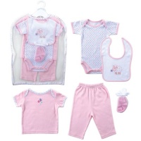 Hudson Baby Gift Collection, 6 Piece, 0-3 Months