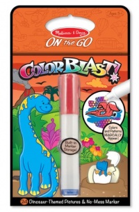 Melissa & Doug Color Blast Artwork - Dinosaur