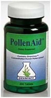 PollenAid Flower Pollen Extract by Graminex - 200 Tablets