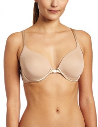 Natori Womens Reflex Contour Front Close T-Back Bra, Cafe, 34D