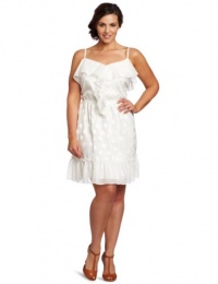 Jessica Simpson Women's Plus Size Ruffle Tank Dress