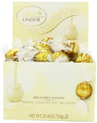 Lindt Lindor Truffles White Chocolate, 60 Count Box