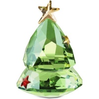 Swarovski Rocking Christmas Tree Figurine, green